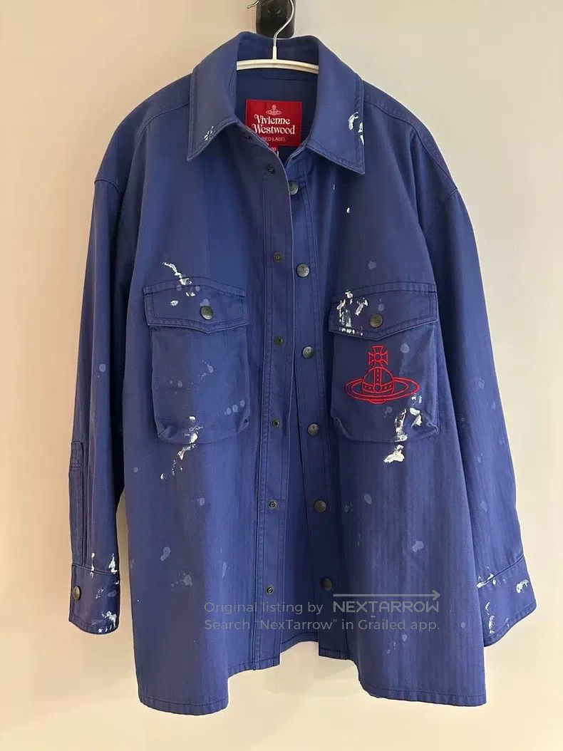 Vivienne Westwood Vivienne Westwood size 00 Splatter Print Shirt Size M / US 6-8 / IT 42-44 - 1 Thumbnail