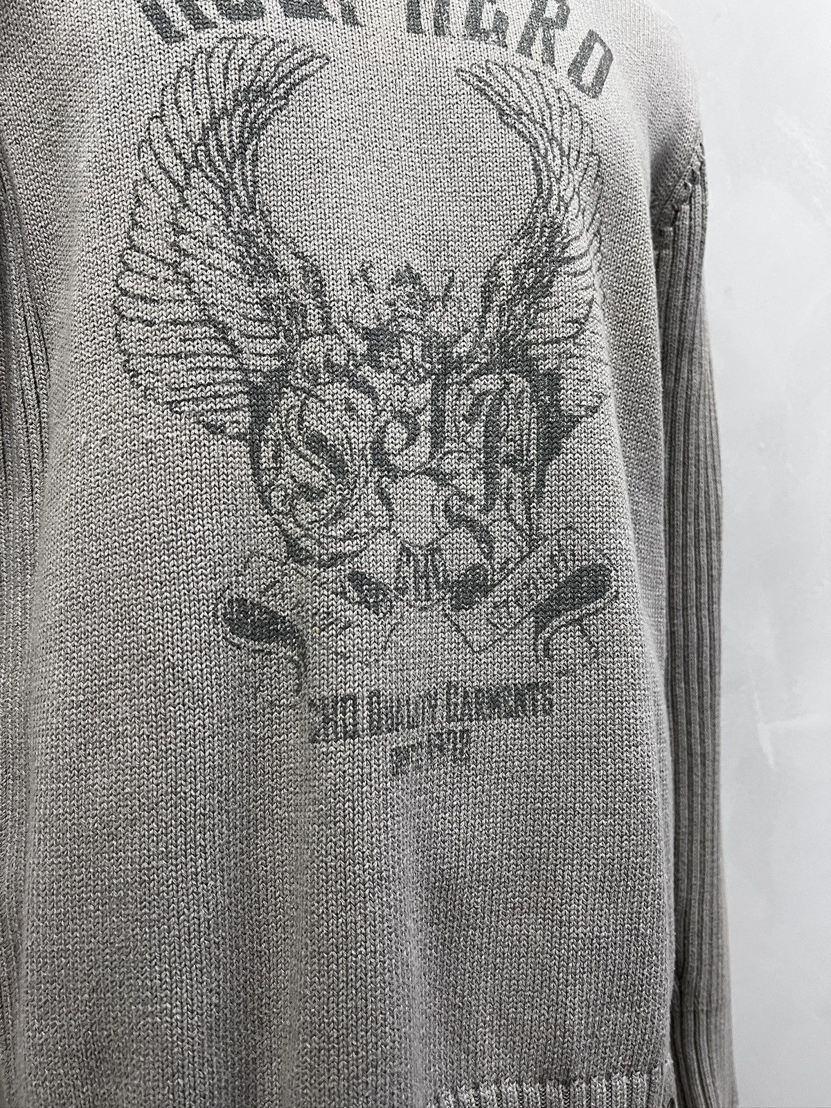 Diesel Diesel Vintage Sweater opium hype Logo Y2K Style Size US M / EU 48-50 / 2 - 4 Thumbnail