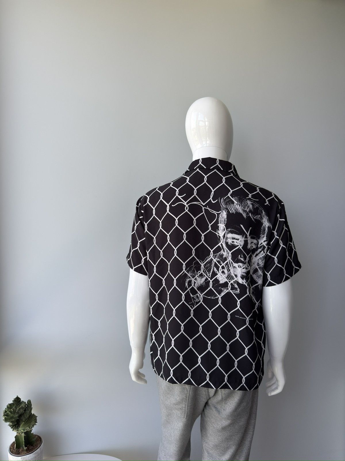 Off-White Off White Broken Fences Collar Shirt Size US M / EU 48-50 / 2 - 4 Thumbnail