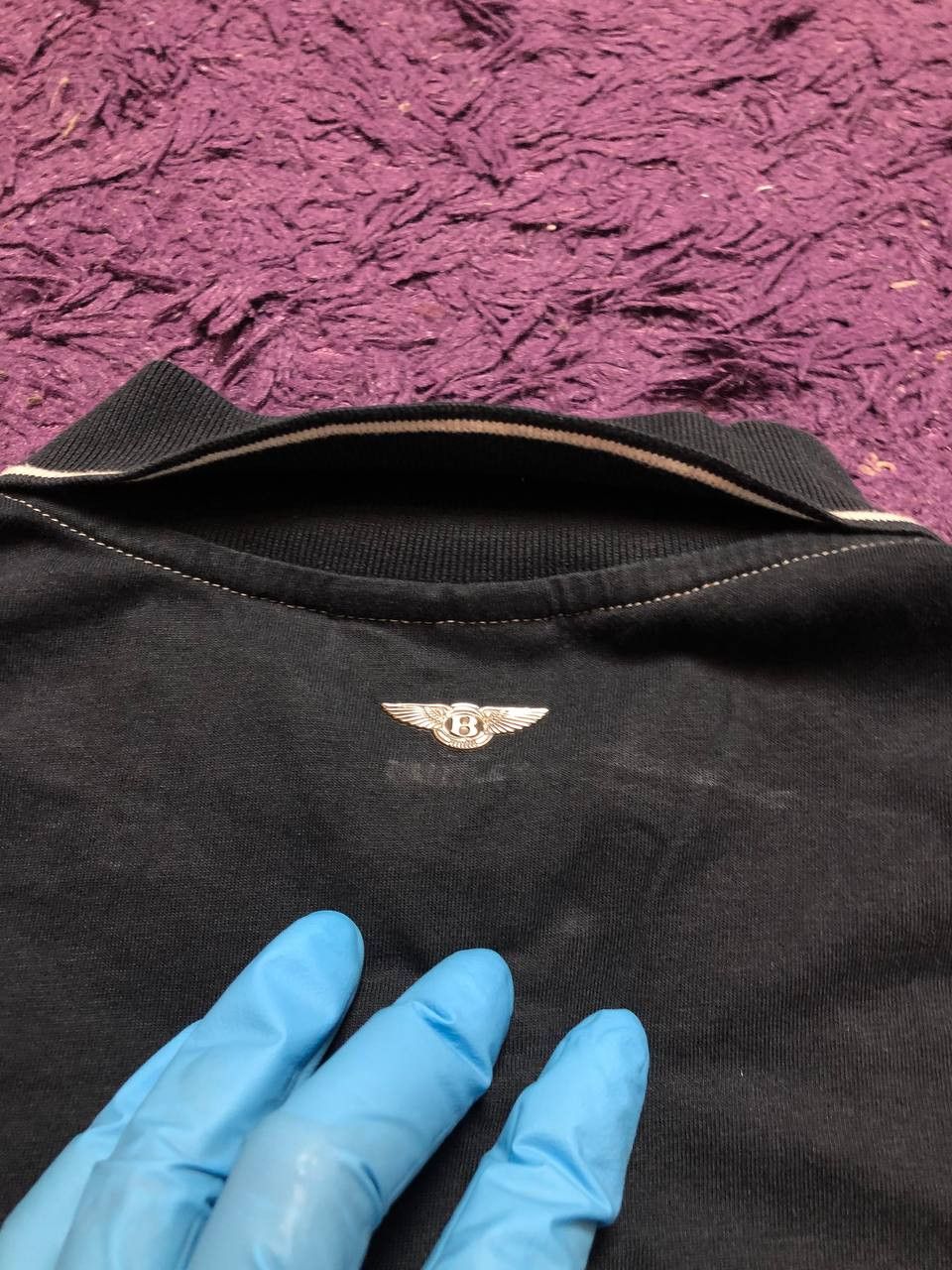 Bentley Vintage Bentley Y2K Logo Polo Size S Size US S / EU 44-46 / 1 - 14 Thumbnail