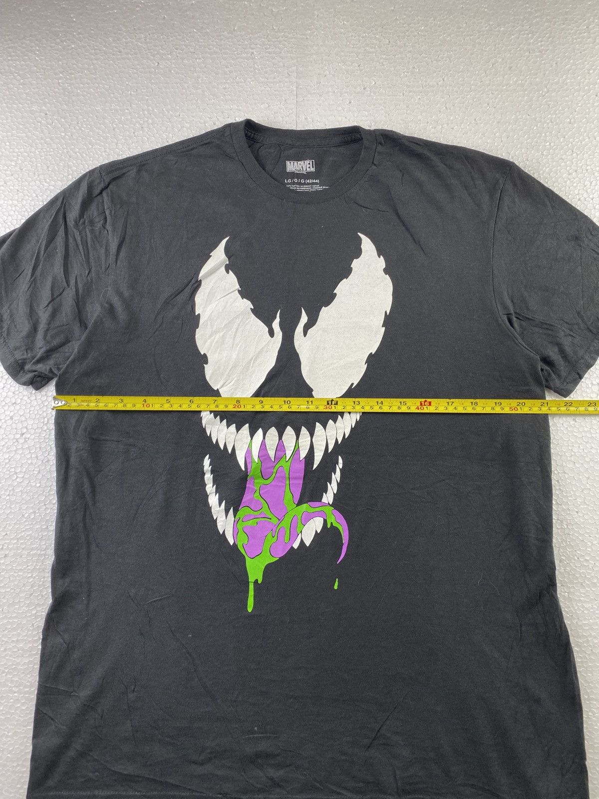 Designer × Marvel Comics × Vintage Marvel Men Venom Graphic ( B6) Size US L / EU 52-54 / 3 - 5 Thumbnail