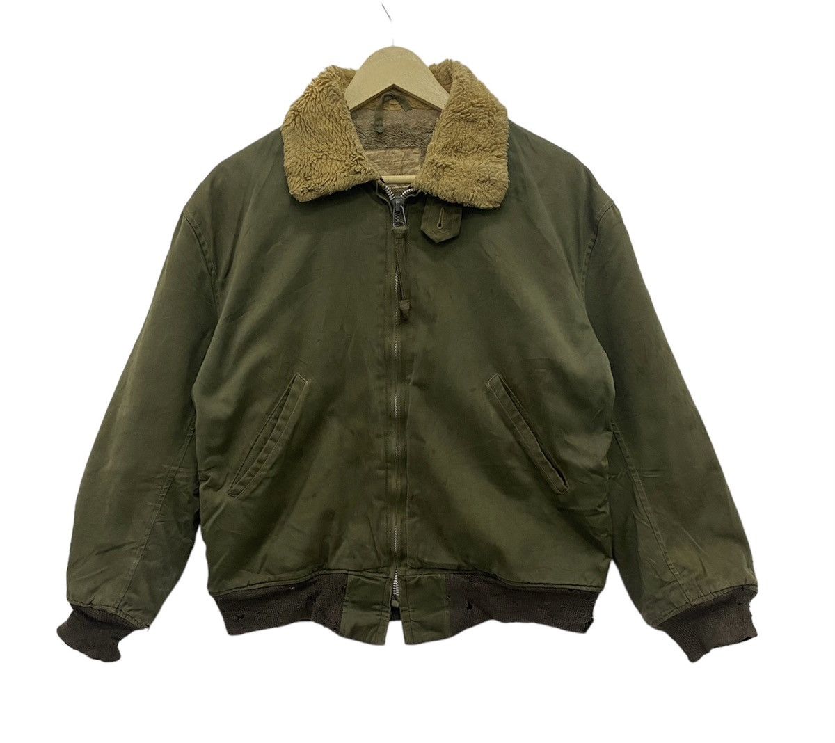 Vintage Vintage True 40s 1943 Military Deck Jacket Size US L / EU 52-54 / 3 - 1 Thumbnail