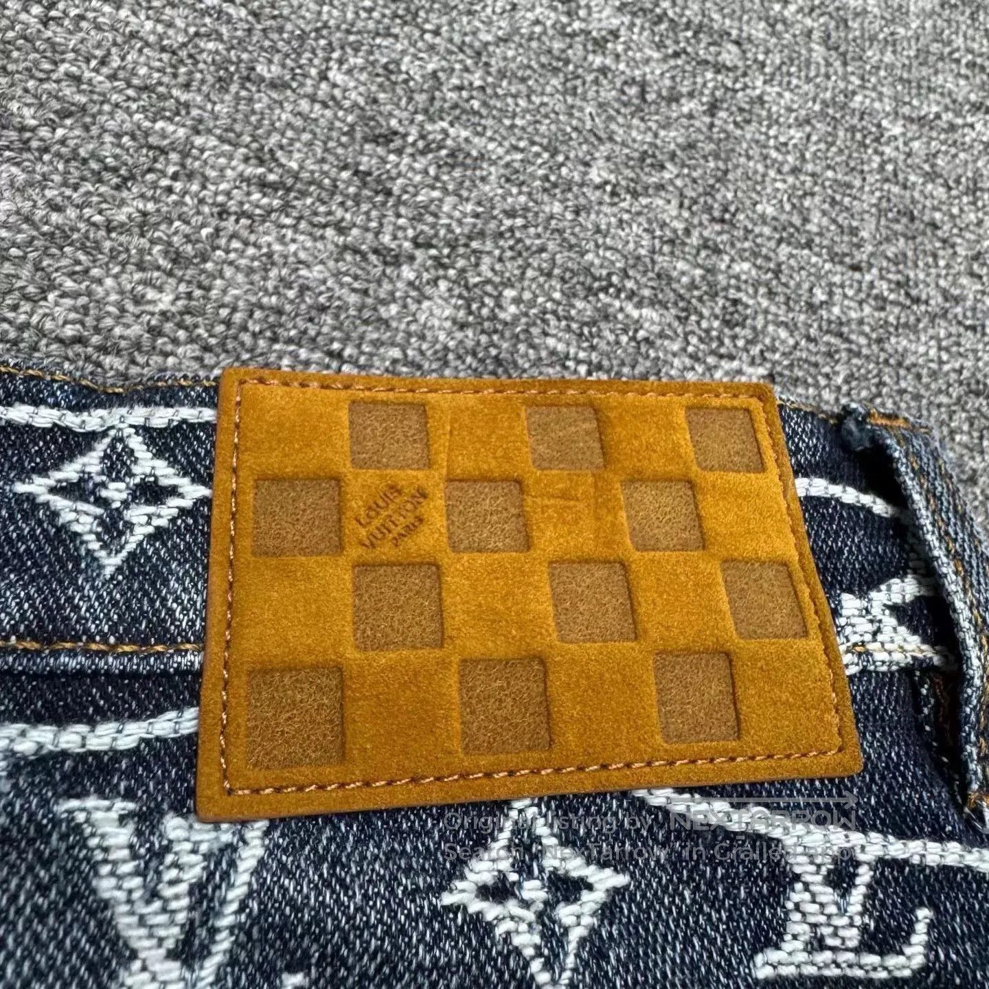 Louis Vuitton louis vuitton fw25 cloud jacquard jeans. Size 29" - 6 Thumbnail