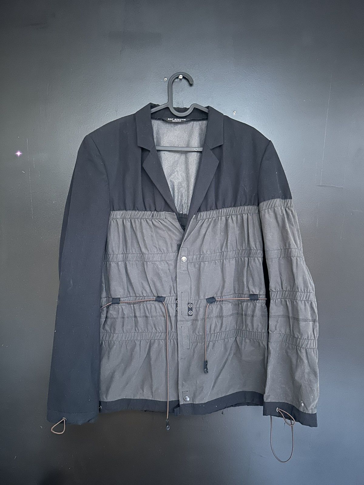 image of Raf Simons Archive Hybrid Jacket in Black, Men's (Size Medium)