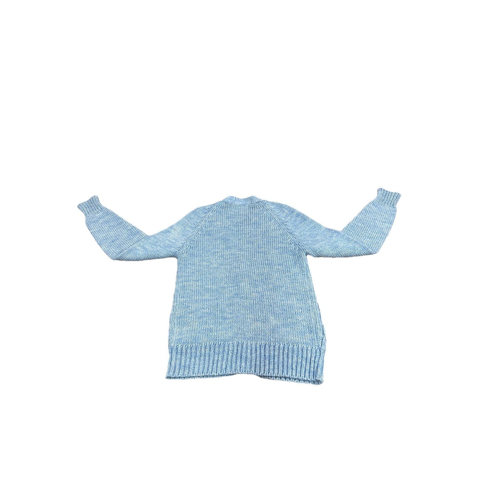 Sears Vintage Sears Knitted Cardigan Sweater Blue Size M / US 6-8 / IT 42-44 - 6 Thumbnail