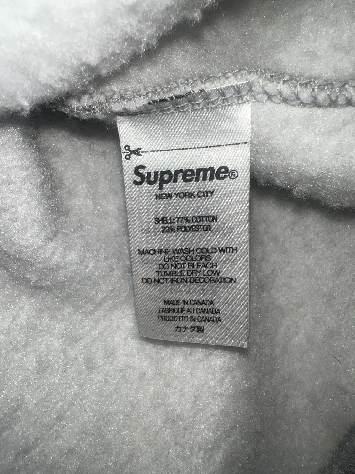 Supreme Supreme small box drawcord zip up FW22 Size US M / EU 48-50 / 2 - 8 Thumbnail