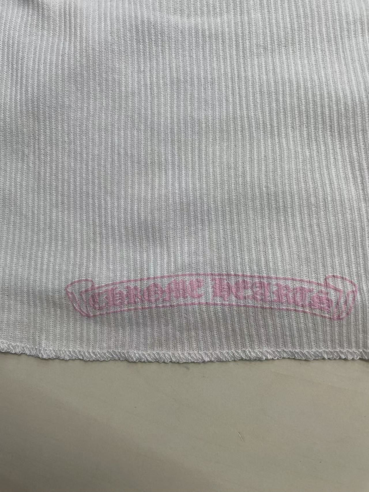 Chrome Hearts Chrome Hearts White T-Bar Script Logo Tank Top Size S / US 4 / IT 40 - 9 Thumbnail