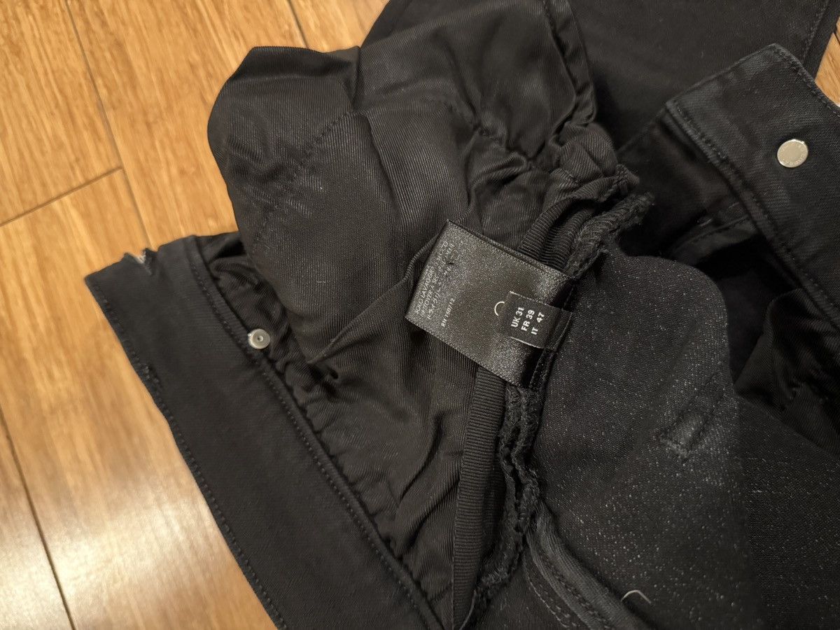 Amiri Amiri Stack Jean Black Size US 31 - 7 Thumbnail
