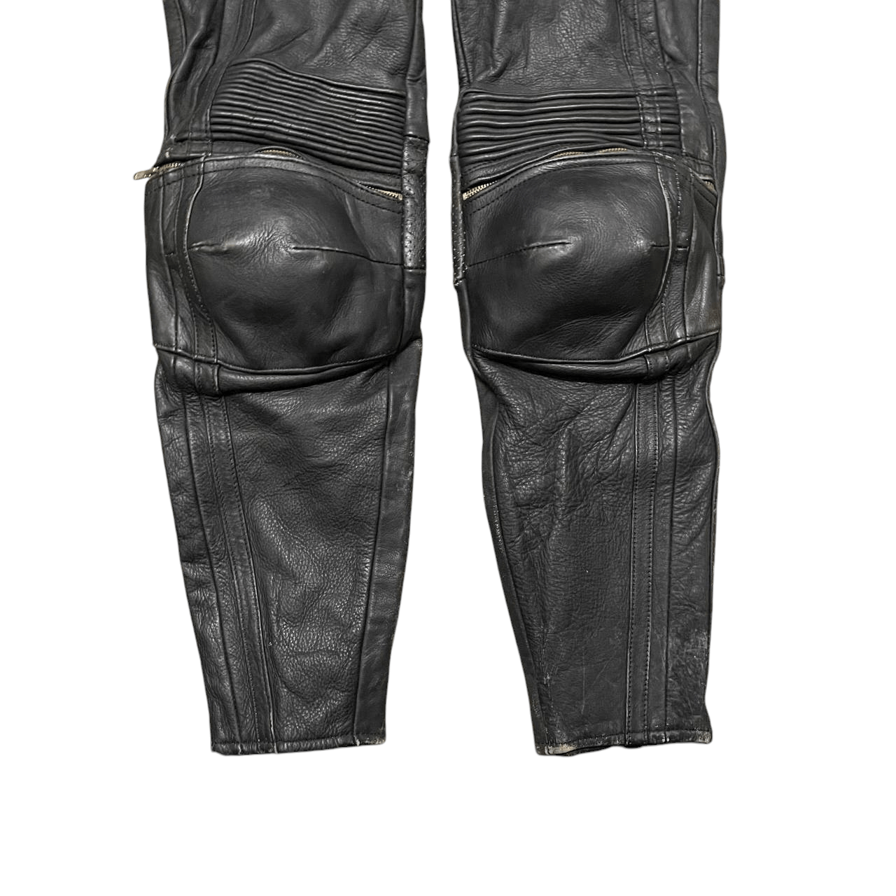 Leather Vintage 90's Giulio Leather Jumpsuit Racing Coveralls Size US 28 / EU 44 - 6 Thumbnail