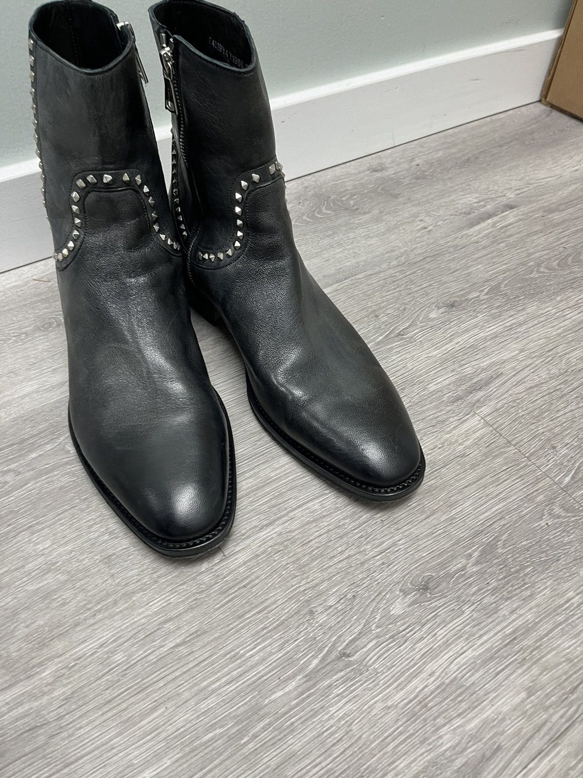 John Varvatos Ludlow studded boot. 10 Size US 10 / EU 43 - 9 Thumbnail