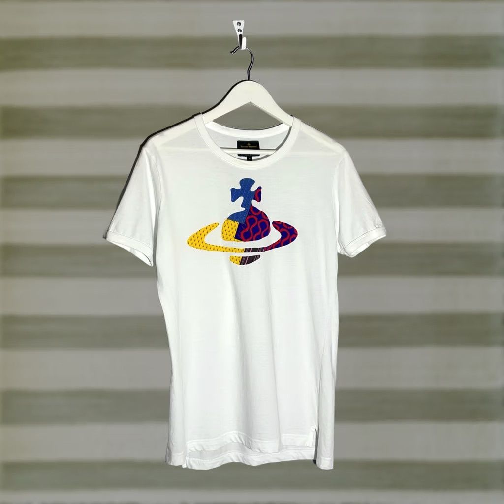 Logo 7 VINTAGE Vivienne Westwood Anglomania Big Orb Logo T-Shirt Short Sleeve Size M Size US M / EU 48-50 / 2 - 1 Thumbnail