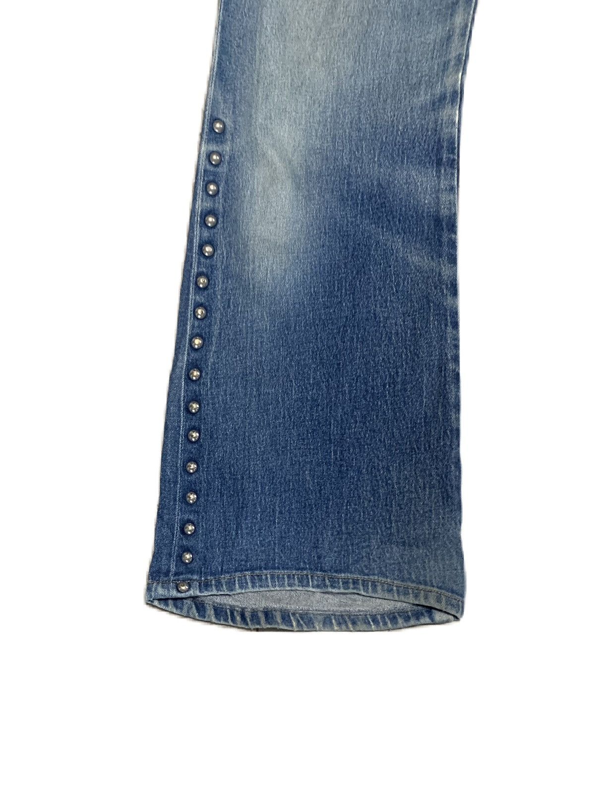If Six Was Nine Vintage 80s Flare Bootcut Bell Bottom Jeans Size US 29 - 6 Thumbnail