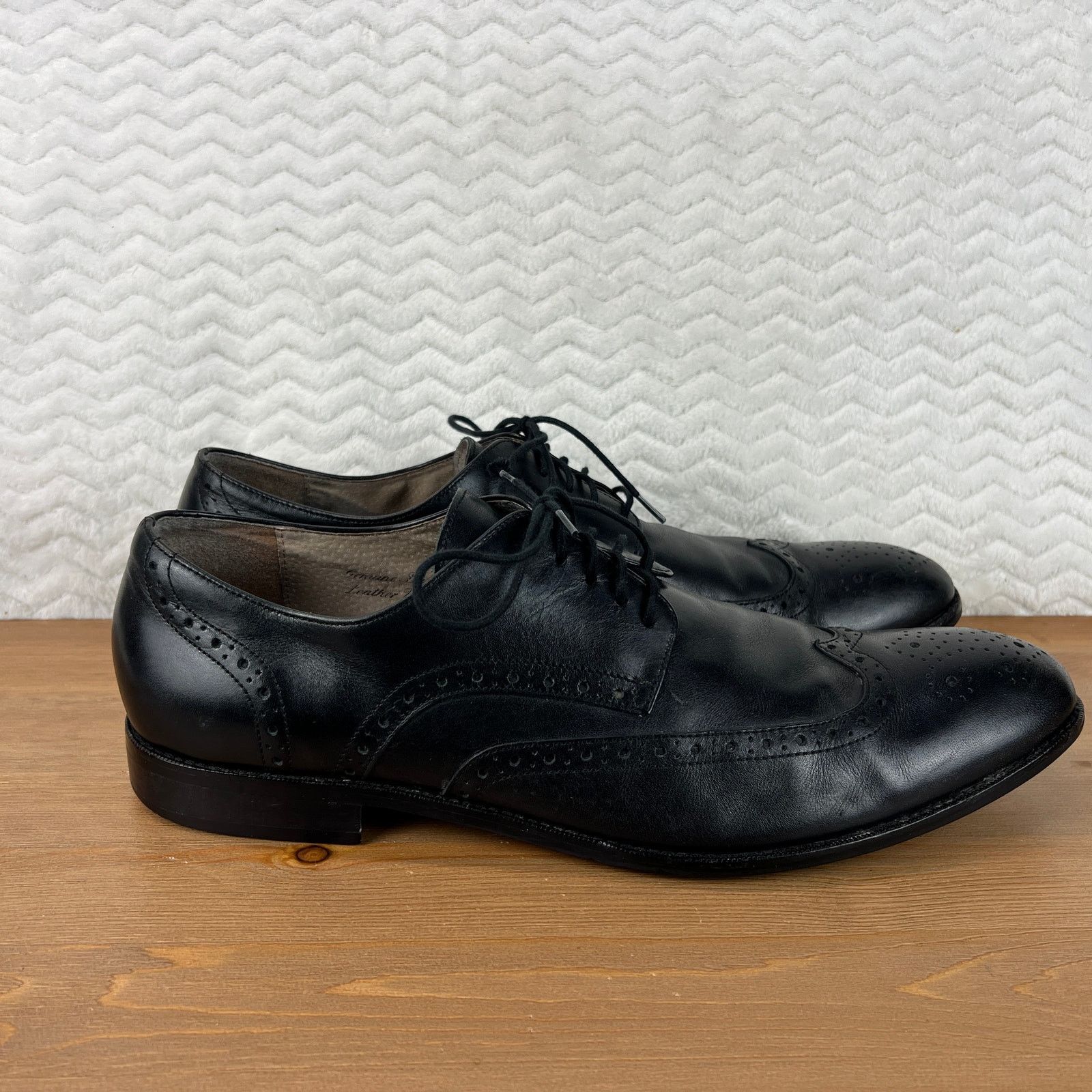 Joseph Abboud Joseph Abboud Mens Shoes Bowie Brogue Wingtip Oxford Shoe 13 Size US 13 / EU 46 - 5 Thumbnail