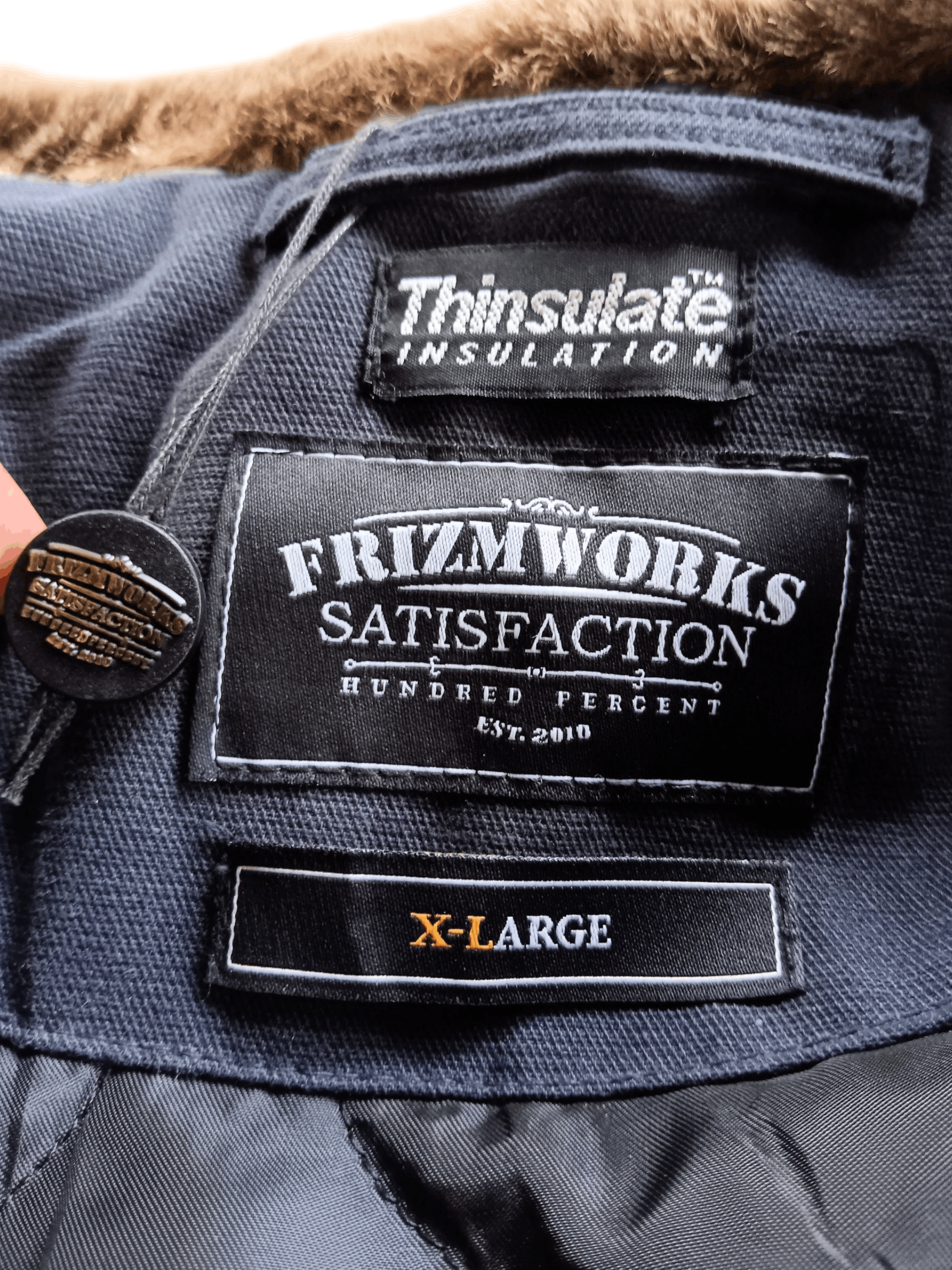 FrizmWORKS FrizmWORKS edgar navy N1-deck jacket Size US XL / EU 56 / 4 - 8 Thumbnail
