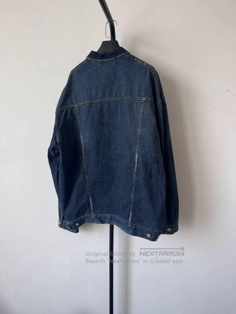 Balenciaga Balenciaga Collared Washed Single Breasted Loose Long Slee Size US S / EU 44-46 / 1 - 2 Thumbnail