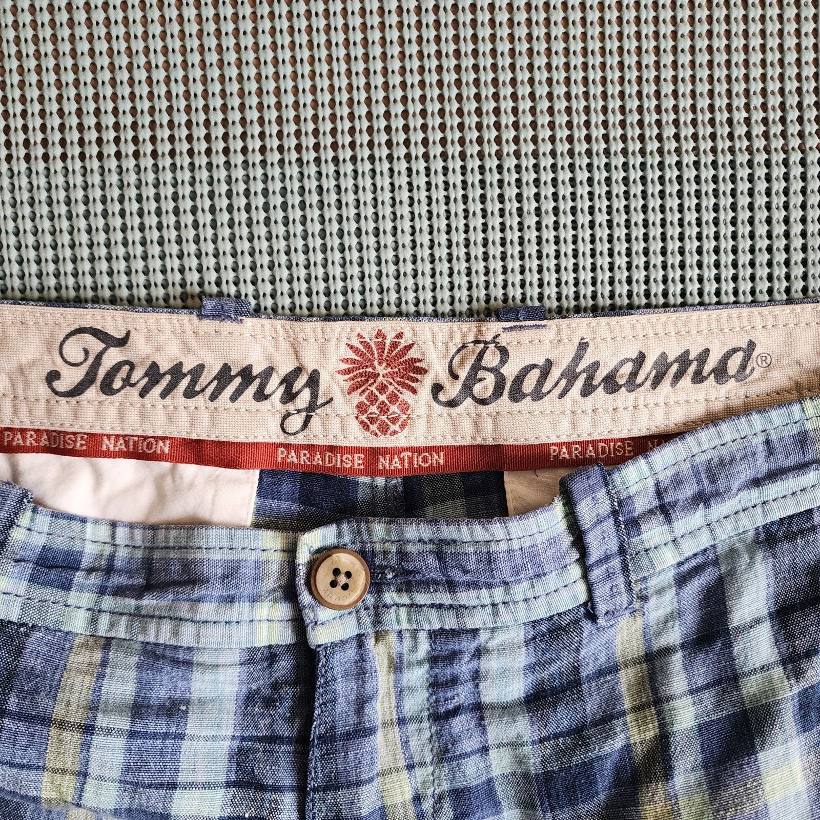 Tommy Bahama Men's 36 Tommy Bahama Golf Shorts Blue Checkered Size US 36 / EU 52 - 3 Thumbnail