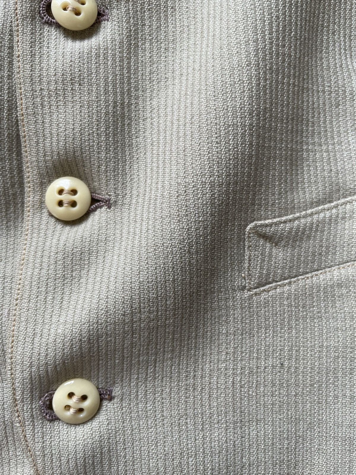 Vintage Vintage 1930’s Vest / Waist coat 4 pocket Size 44R - 3 Thumbnail