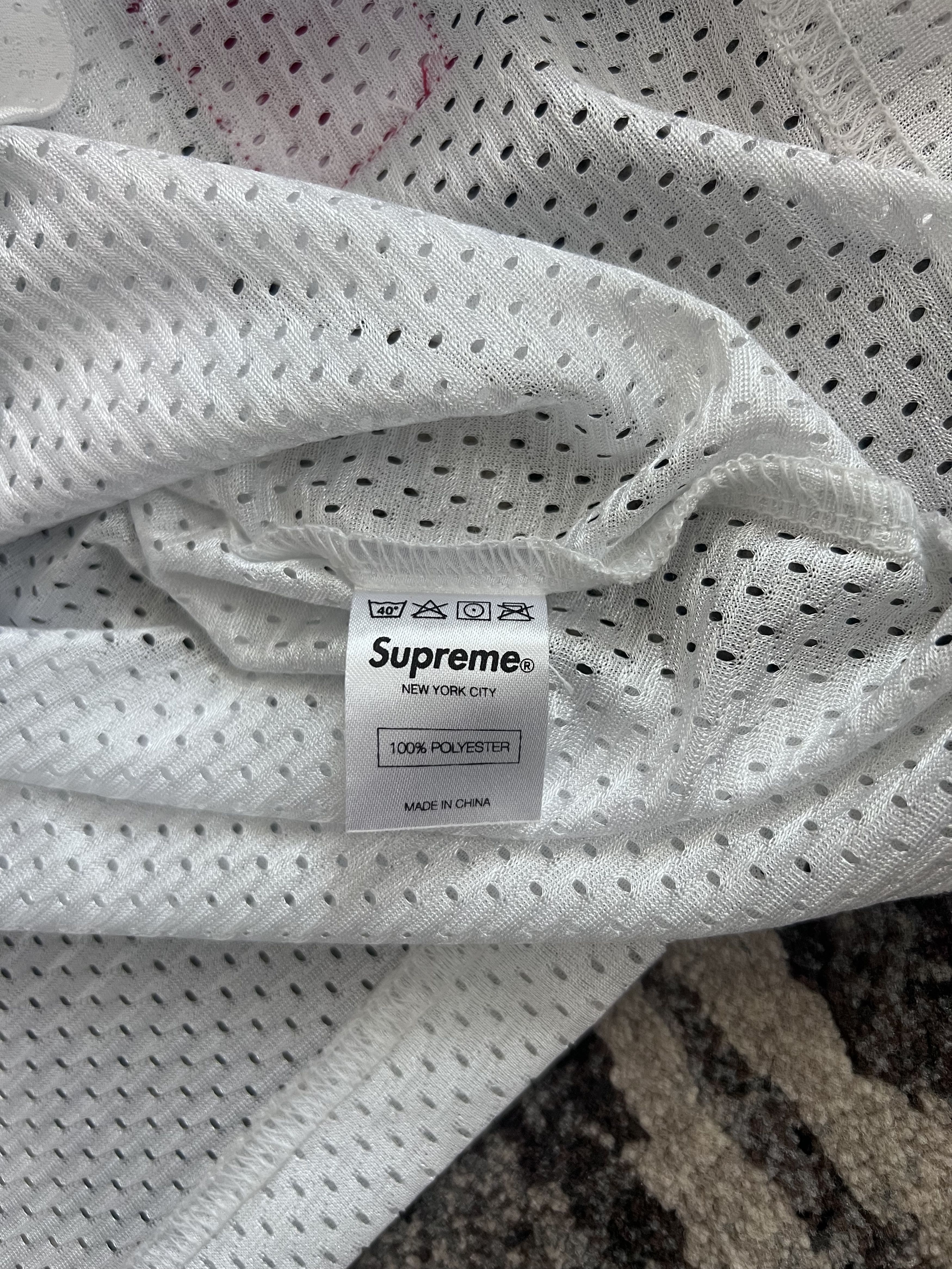 Supreme × Vintage Supreme Mesh Crewneck from S/S13 in White Size US M / EU 48-50 / 2 - 6 Thumbnail