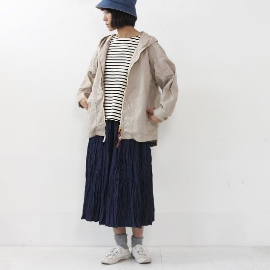 Japanese Brand KHA:KI Japan Hooded Zip Parka M/L Size M / US 6-8 / IT 42-44 - 1 Thumbnail