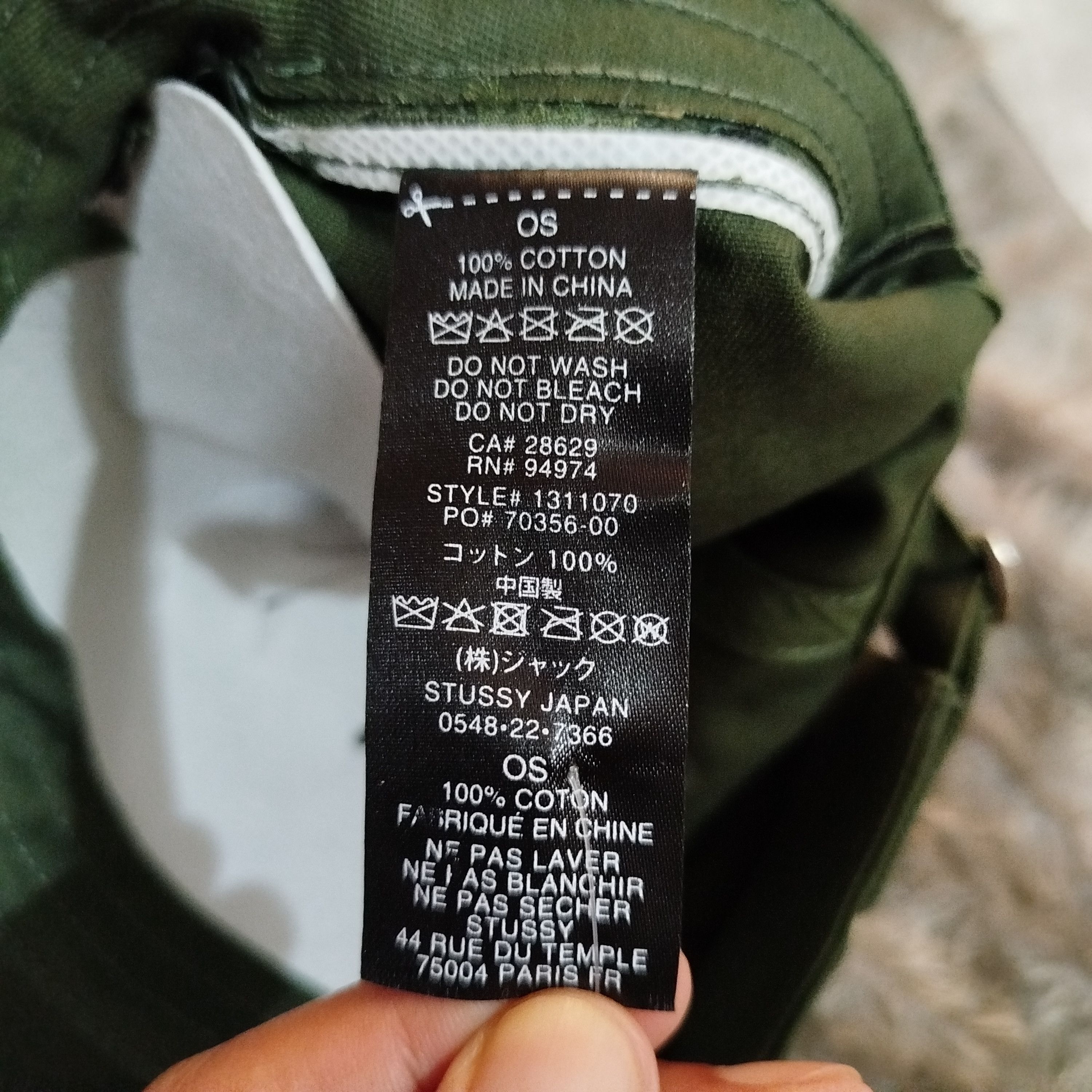 Stussy STUSSY BASIC STOCK LOW PRO CAP Size ONE SIZE - 5 Thumbnail