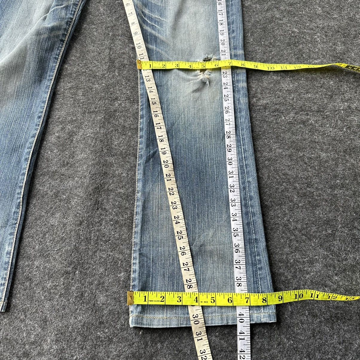 Beauty Beast Lee Flare Denim Black Label Vintage Denim D676 Size US 32 / EU 48 - 15 Thumbnail