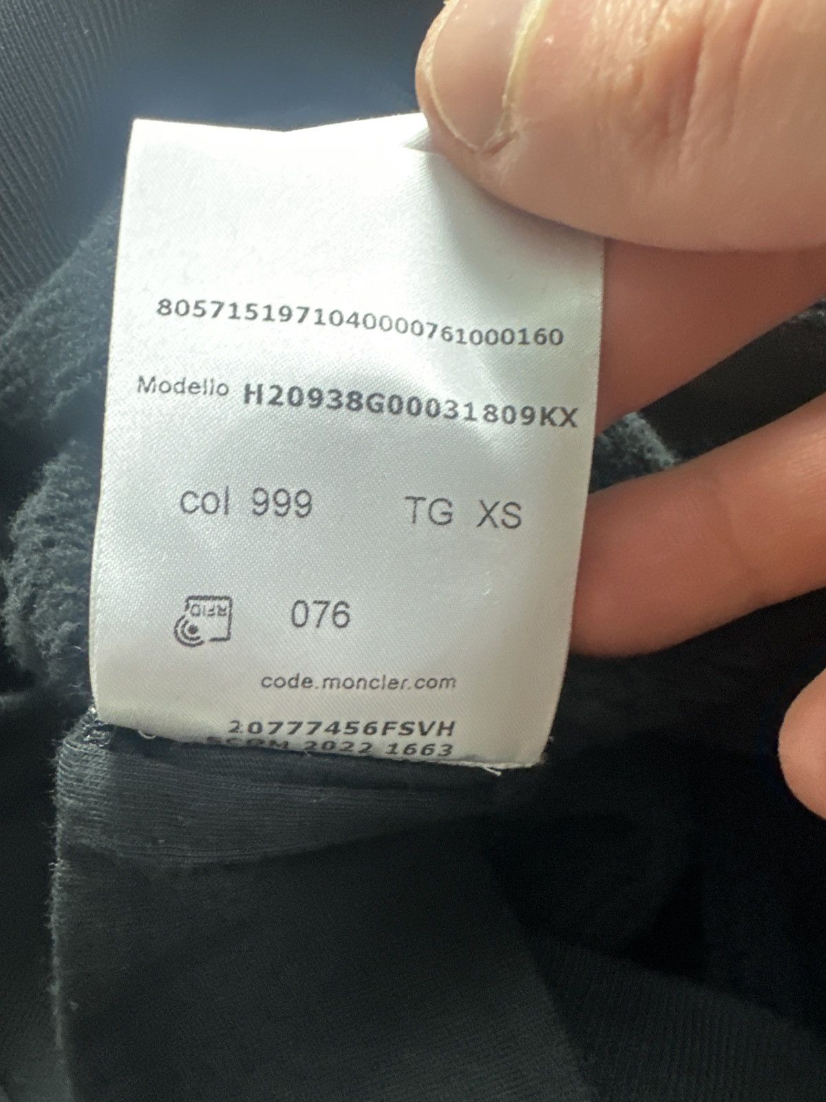 Moncler Moncler Sweatshirt Size US XS / EU 42 / 0 - 8 Thumbnail