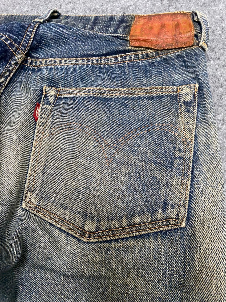 Kapital Vintage Levis 501xx Ww2 Selvedge Redline Distressed Denim Size US 30 / EU 46 - 19 Thumbnail
