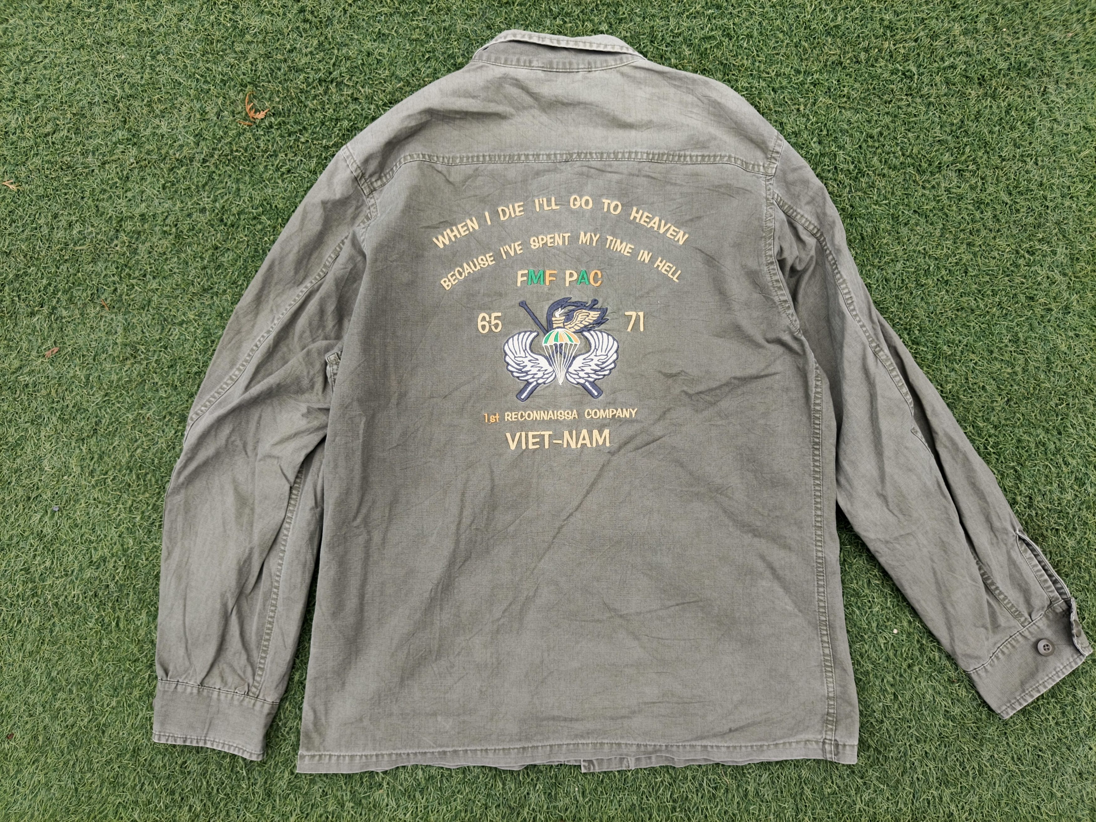 Avirex Avirex US Army Souvenir FMF PAC Long Sleeve Shirt Size US XL / EU 56 / 4 - 18 Thumbnail