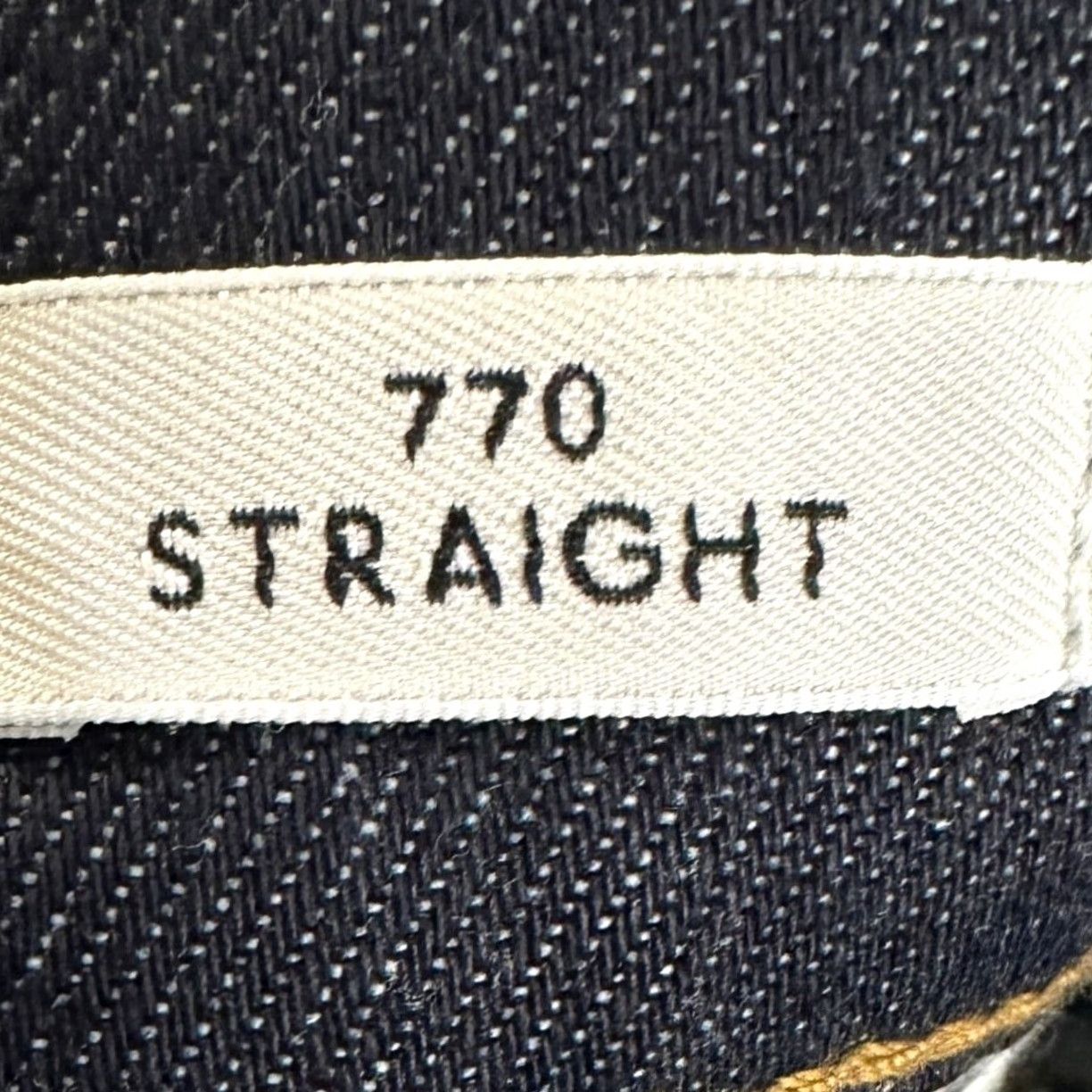 Vintage VINTAGE J Crew Mens 770 Straight Leg Jeans 44X34 Blue Kurabo Premium Japanese Denim NEW Size US 44 / EU 60 - 5 Thumbnail