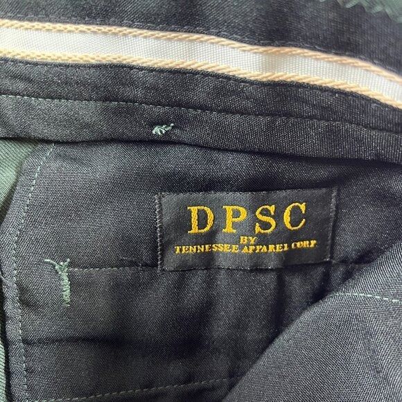 Other VTG DPSC Tennessee Apparel Wool Blend Serge Army Trousers Me Size US 34 / EU 50 - 4 Thumbnail
