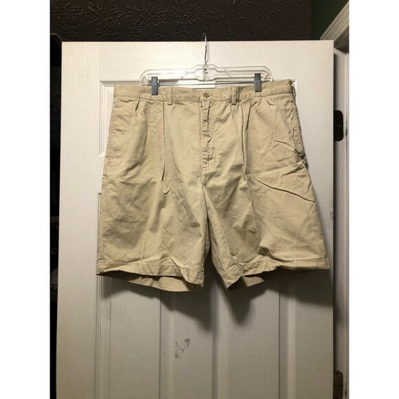 Polo Ralph Lauren polo ralph lauren men's khaki 100%cotton shorts size: 38 Size US 38 / EU 54 - 1 Thumbnail
