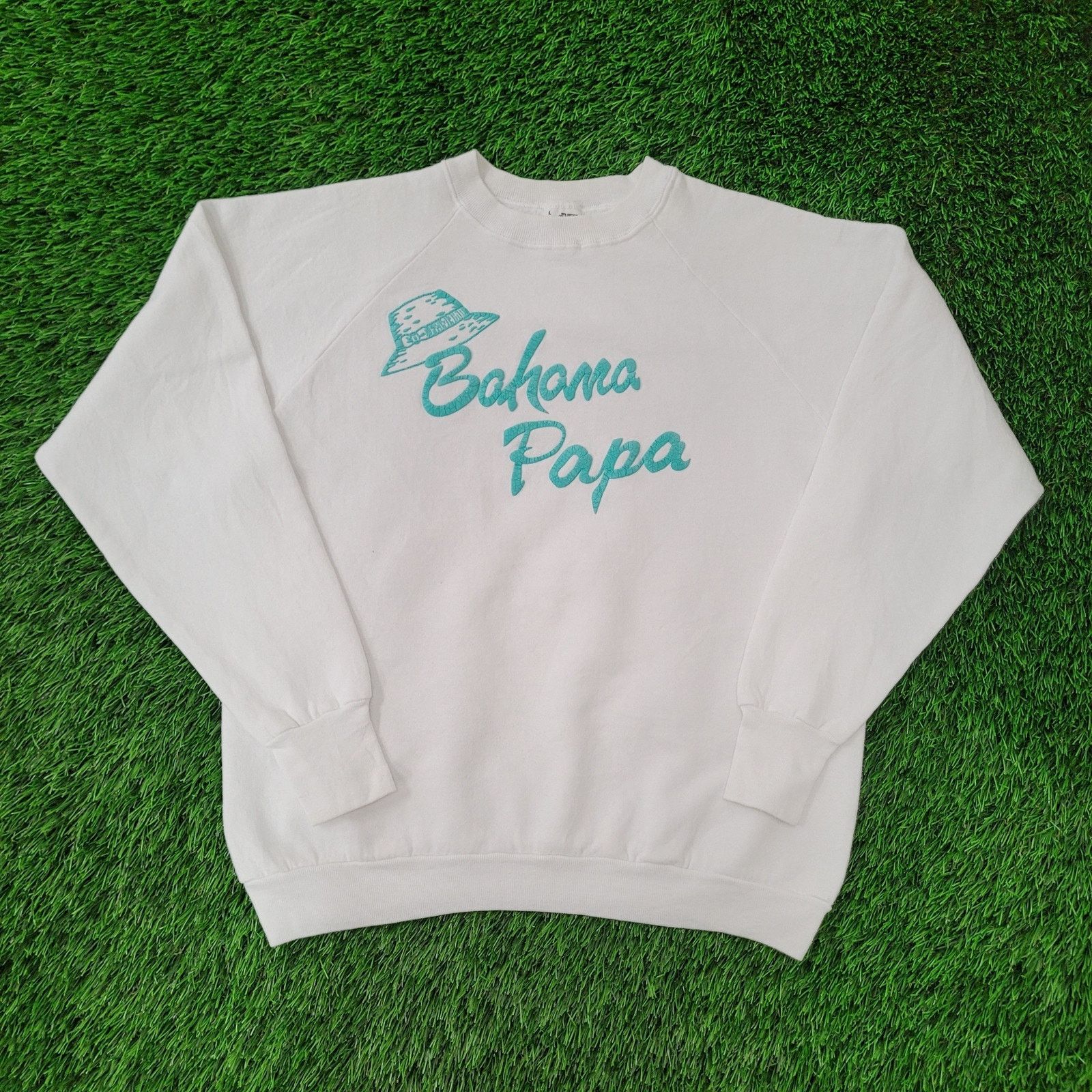 Fruit Of The Loom Vintage 90s Bahama Papa Sweatshirt Womens