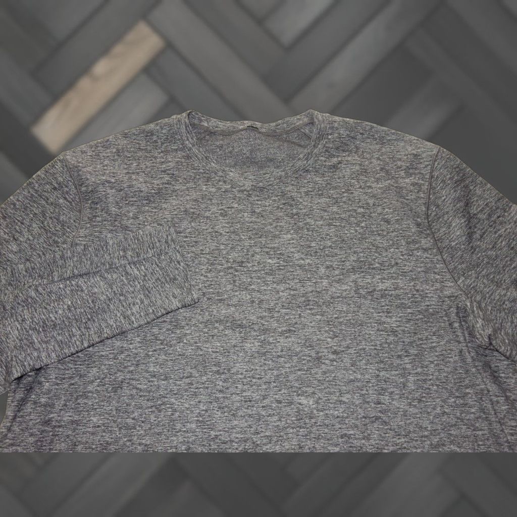 Lululemon Lululemon Men's Long Sleeve T-Shirt Activewear Gray Large Size US L / EU 52-54 / 3 - 1 Thumbnail