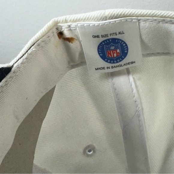 NFL × Puma NWT PUMA DENVER BRONCOS NFL WHITE VINTAGE BASEBALL CAP VELCR Size ONE SIZE - 6 Thumbnail
