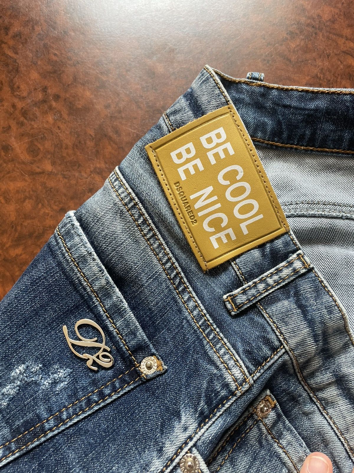 Dsquared2 Dsquared 2 jeans distress denim pants joggers chrome rock Size US 30 / EU 46 - 8 Thumbnail