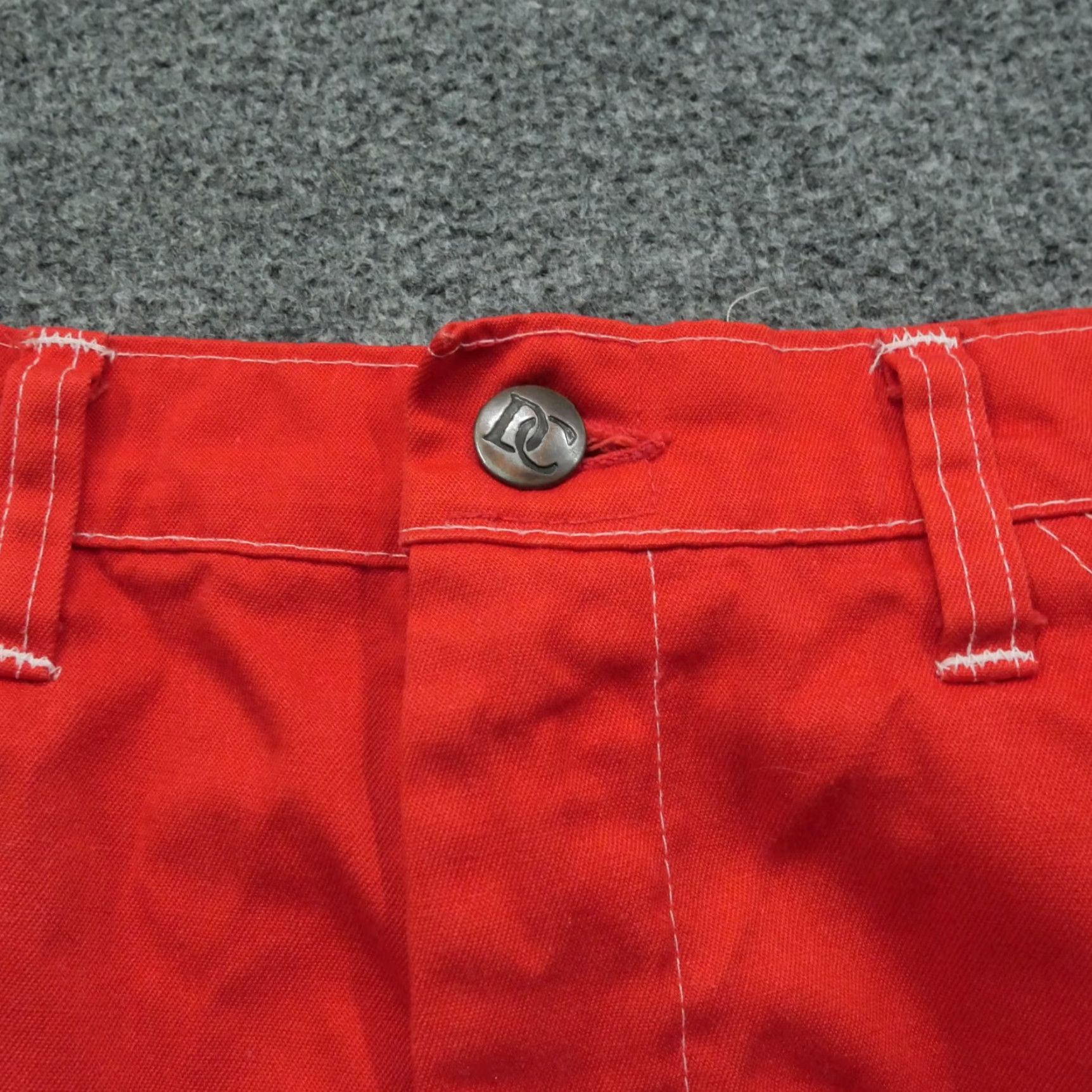 Vintage VINTAGE Dee Cee Shorts Womens 30 Orange Red Work Wear Talon 80s Size 28" / US 6 / IT 42 - 5 Thumbnail