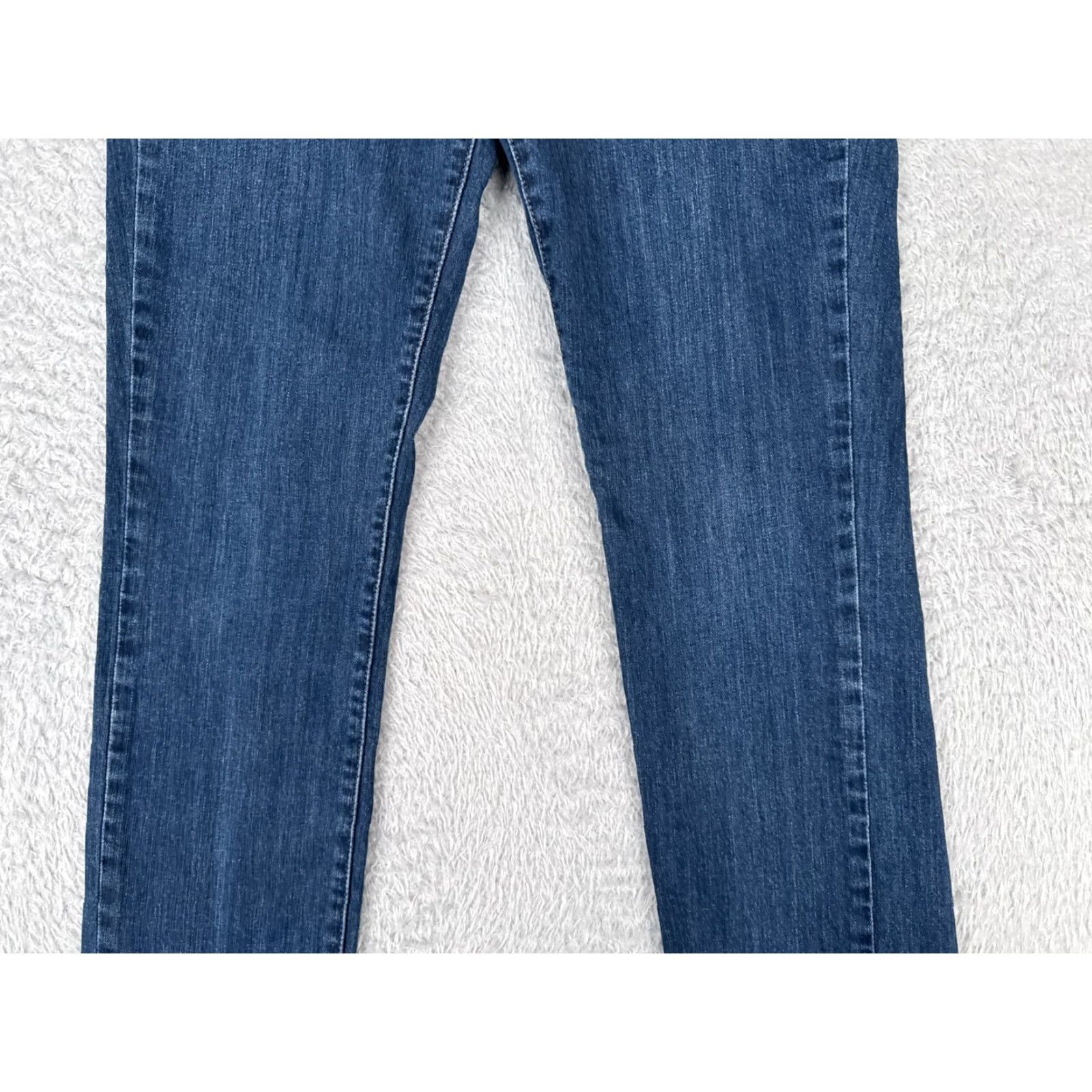 Levi's Levis Jeans Women 26 Blue Denim Cotton 26x29 Demi Curve Modern Rise Straight Leg Size 26" / US 2 / IT 38 - 3 Thumbnail