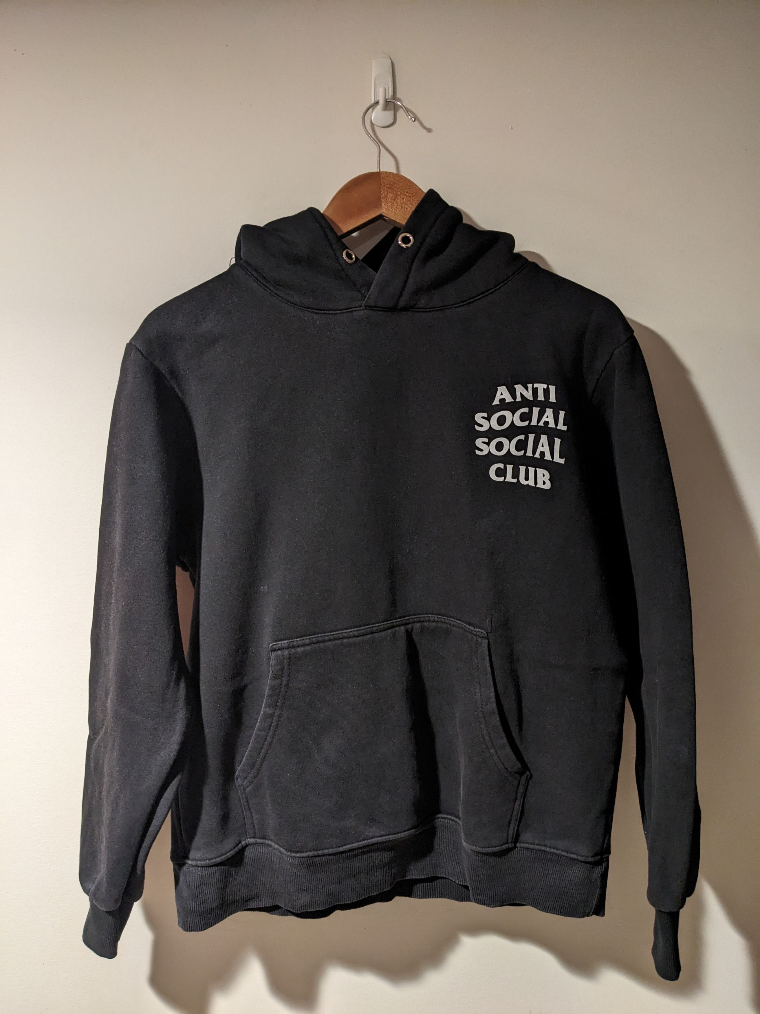 Anti Social Social Club Anti Social Social Club Butterfly Flower Black Medium Hoodie Size US M / EU 48-50 / 2 - 3 Thumbnail