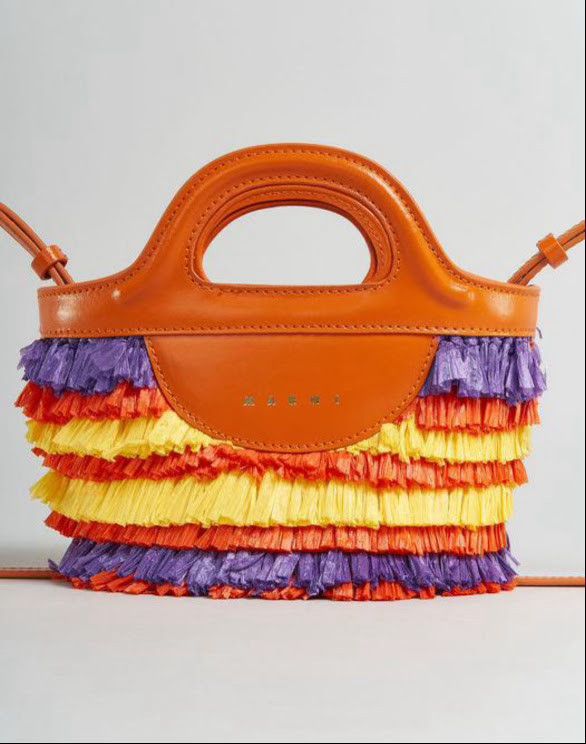 Marni o1w1db10125 Size:OS/ Tropicalia Tote Bag in Multicolor Size ONE SIZE - 1 Thumbnail