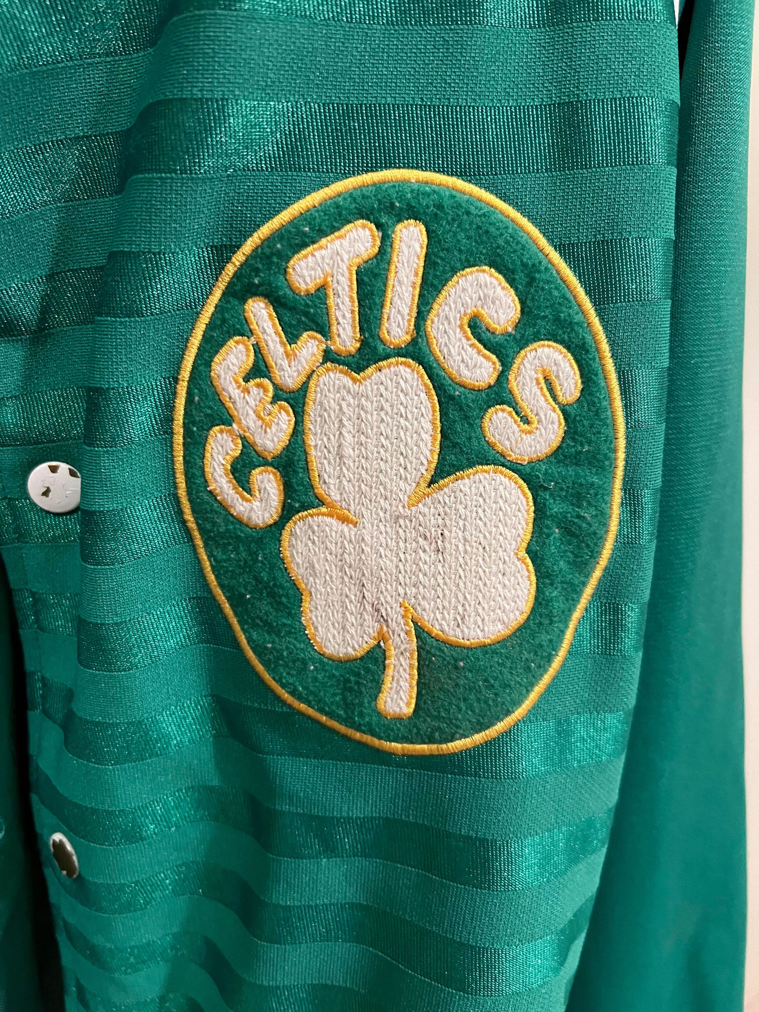 Mitchell & Ness Boston Celtics Mitchell & Ness Hardwood Classics NBA Jacket Size US L / EU 52-54 / 3 - 3 Thumbnail