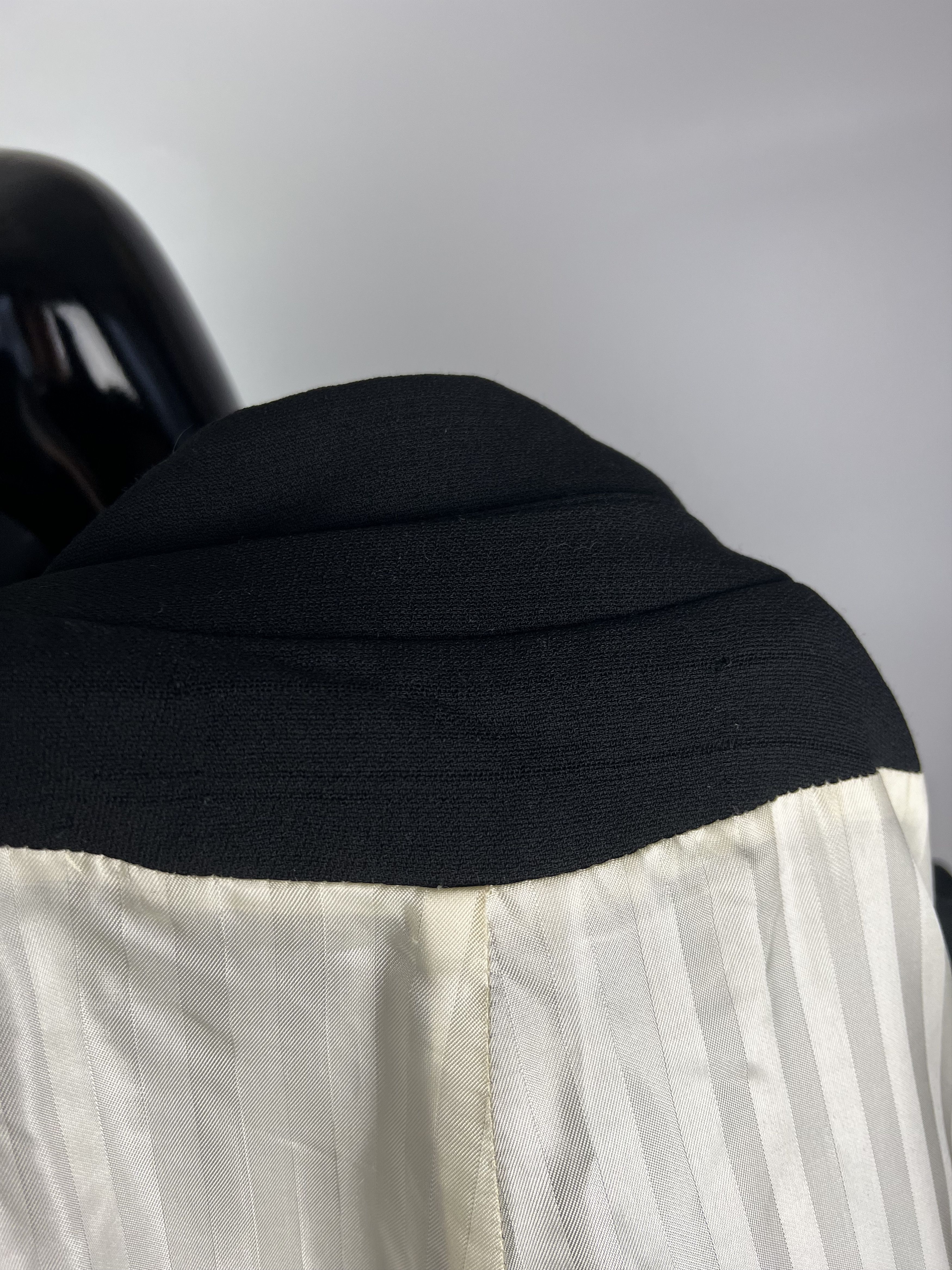 DOROTHEE SCHUMACHER Dorothee Schumacher Black Wool Coat Size M / US 6-8 / IT 42-44 - 8 Thumbnail