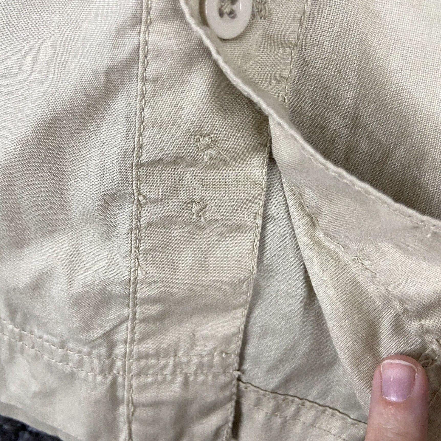 Vintage Rustic Ridge Men’s 2XL Beige Button-Down Outdoor Shirt Size US XXL / EU 58 / 5 - 4 Thumbnail