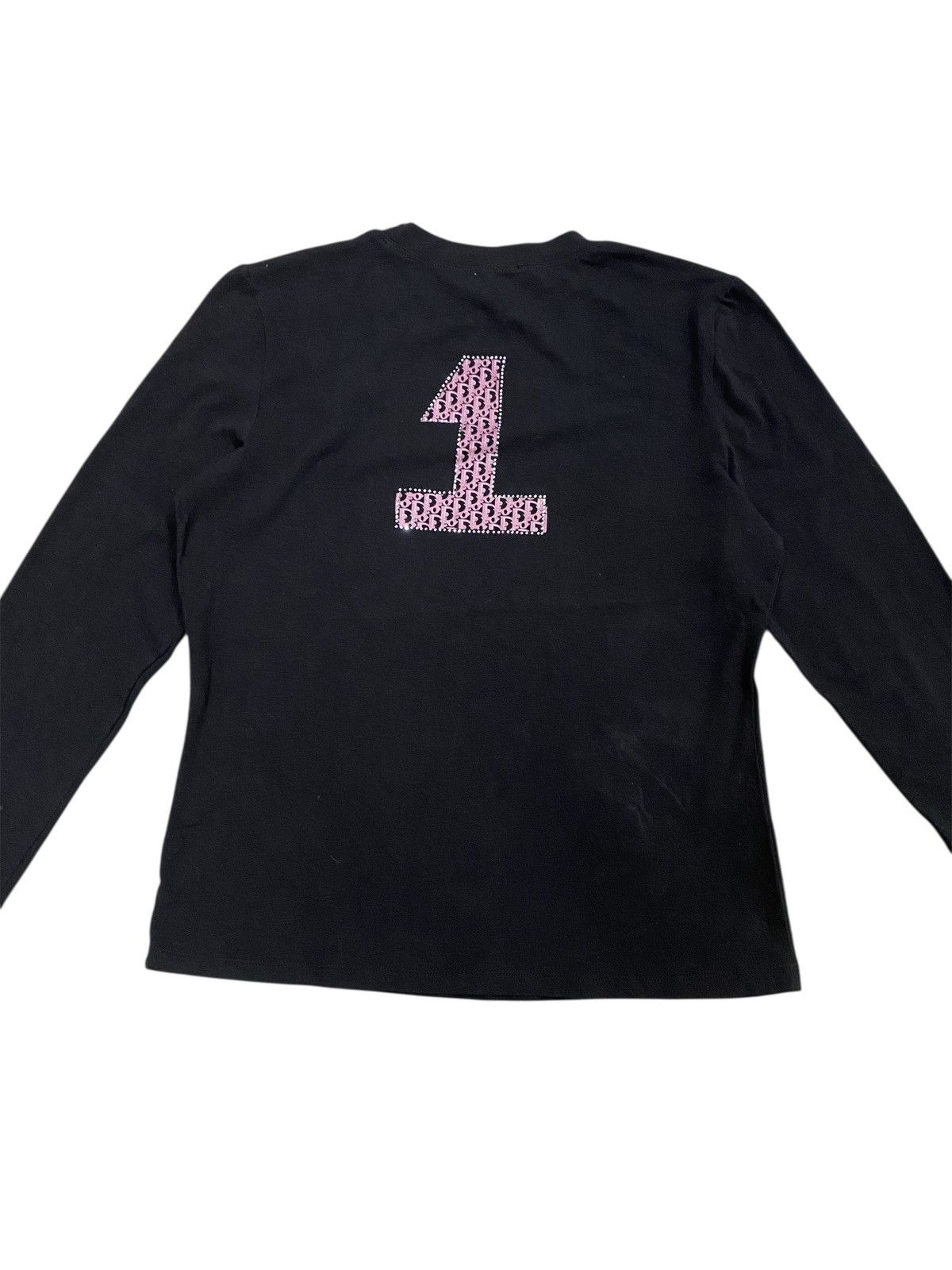Dior Christian Dior J’ADORE monogram longslevve tshirt Size XL / US 12-14 / IT 48-50 - 6 Thumbnail