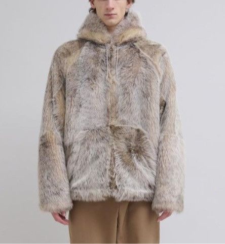 Marni o1f1d3z0326 Fax Fur Zip Hoodie in Multicolor Size US S / EU 44-46 / 1 - 1 Thumbnail