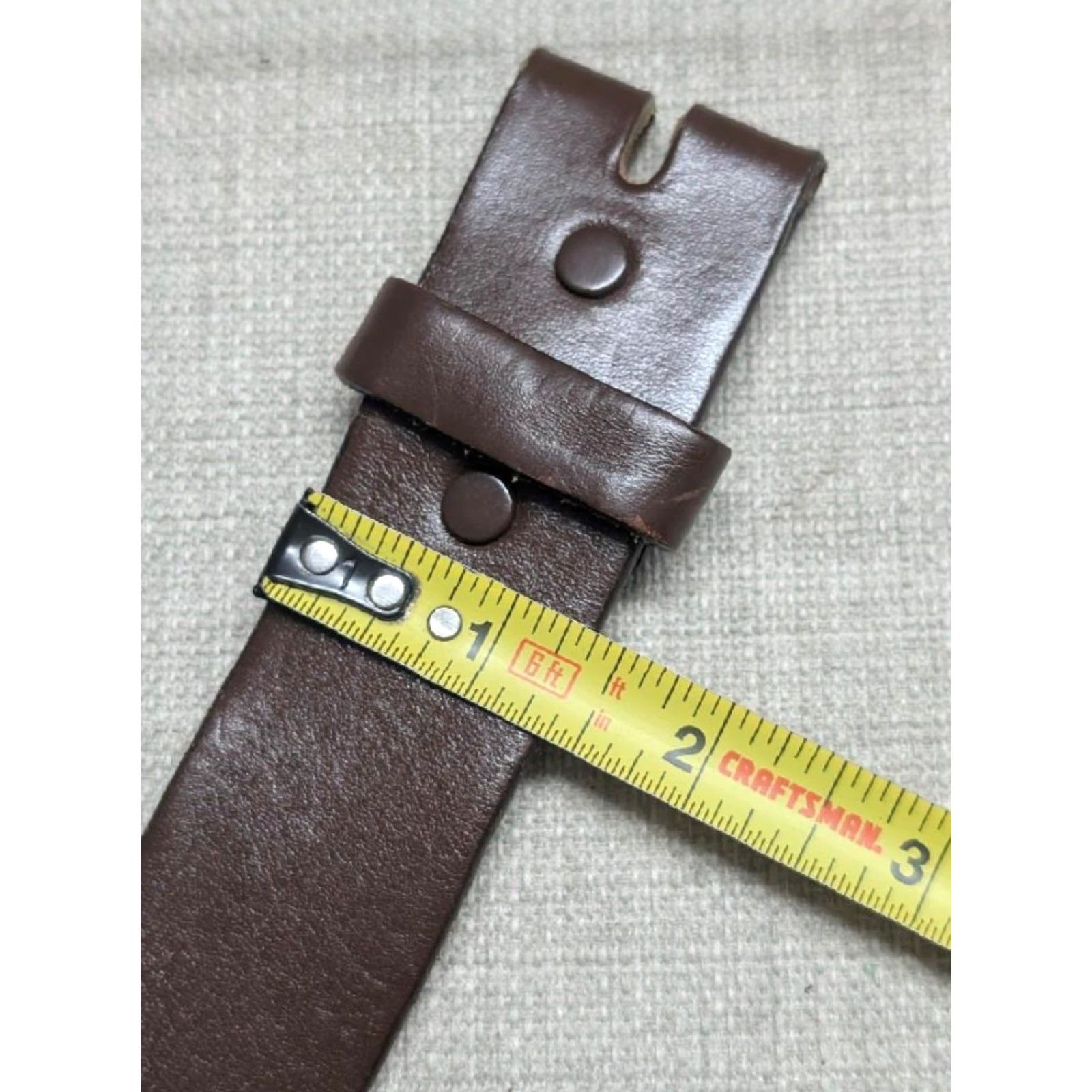 Vintage VINTAGE WESTERN Belt USA Made 36 Brown Cowhide Leather Buckle Rodeo Cowboy Men Belt Size 36 - 7 Thumbnail