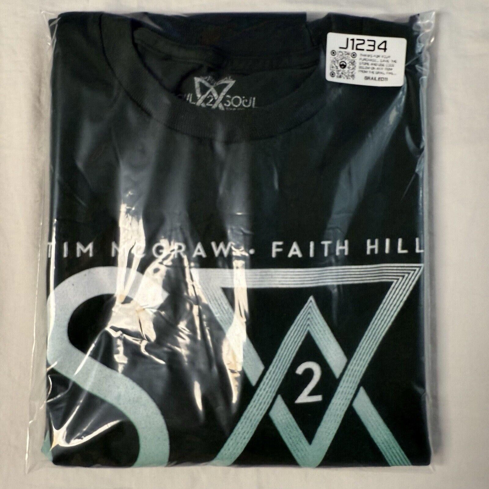 Designer 2017 McGraw & Hill Soul 2 Soul World Tour T-Shirt Size L Size US L / EU 52-54 / 3 - 9 Thumbnail