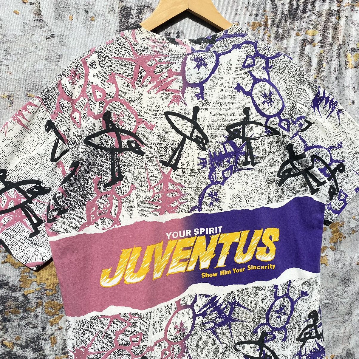Vintage Vintage Juventus Over Print Shirt Juventus Size US M / EU 48-50 / 2 - 6 Thumbnail