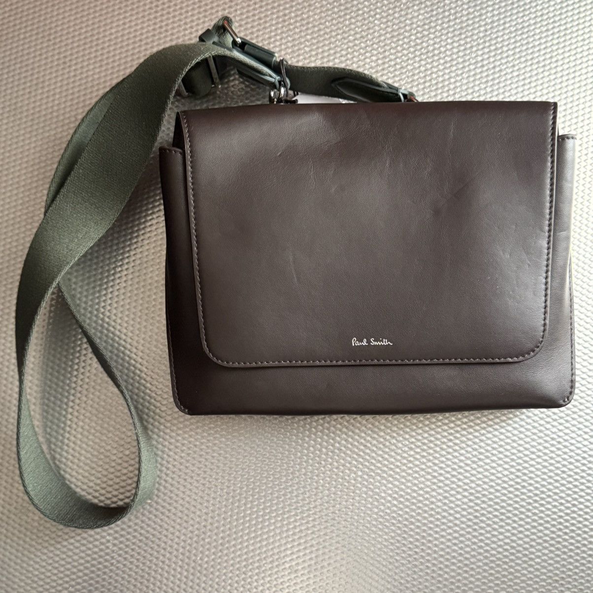 Paul Smith Paul Smith lime green and brown crossbody bag Size ONE SIZE - 2 Thumbnail