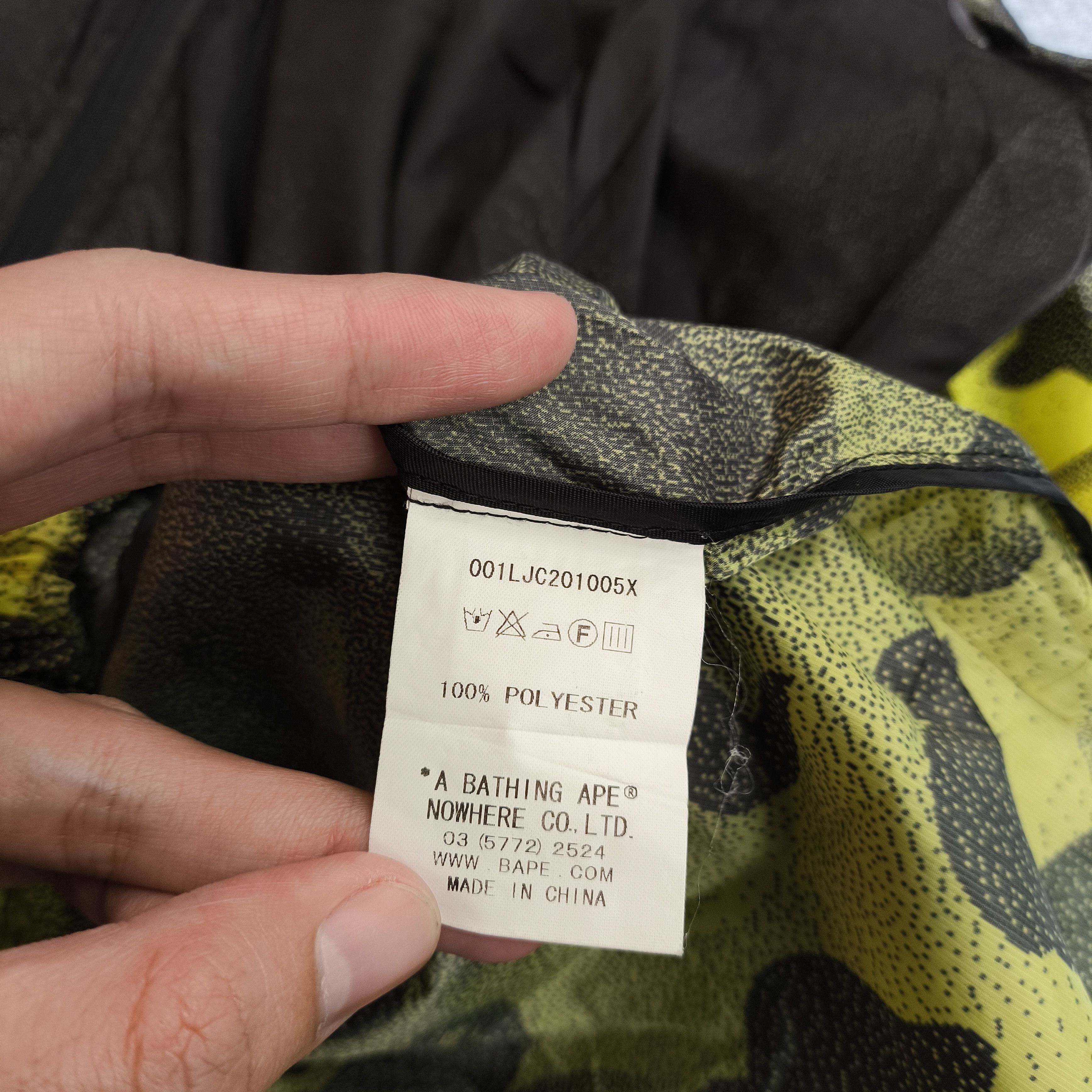 Bape bape a bathing ape light jacket camouflage XXL tag Size US XXL / EU 58 / 5 - 6 Thumbnail