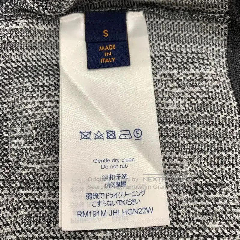 Louis Vuitton Louis Vuitton Gray Silk Knitted Sweater for Men . Size US S / EU 44-46 / 1 - 7 Thumbnail